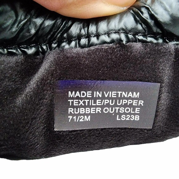 Michael Kors Muse Pull On Fine Nylon Boot Bootie Black 6/6.5/8/8.5 $295 Nib - Picture 9 of 11